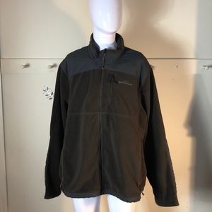 Eddie Bauer Mens Full Front ZIP Fleece Jacket XXL